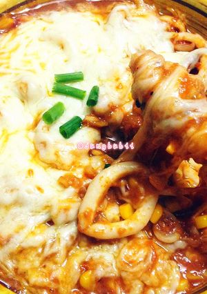 Hình của món Bạch Tuộc Phomai Bỏ Lò 🐙 🥘.