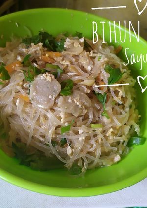 Foto resep Bihun Bakso Sayuran