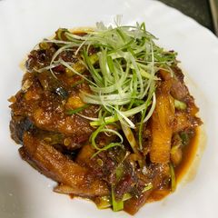 Batang Fish in Pineapple Chilli Gravy A picture of Batang Fish in Pineapple Chilli Gravy.