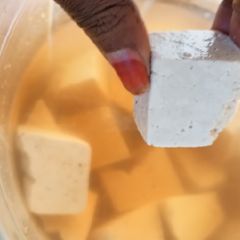A picture of Awara (tofu).