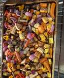 Oven roasted vegies