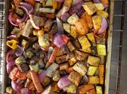 A picture of yellow squash and potatoes