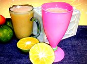 Gambar jus jeruk susu