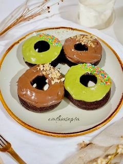 Foto resep Brownies Donat
