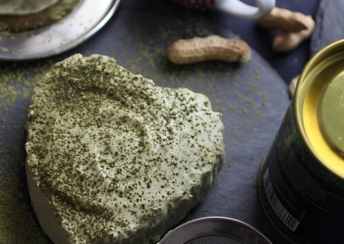 MATCHA CHEESECAKE ๐ฟ no-bake and KETO friendly