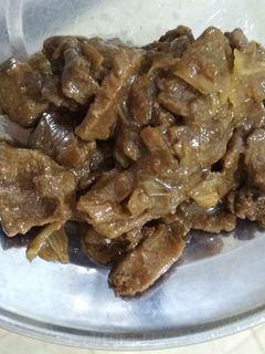 Foto resep Daging sapi dengan sayur kol (beef teriyaki)