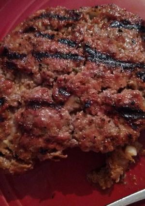 A picture of Hubby's Fav Burgers.