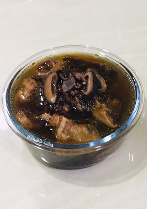 Foto resep Sup daging ayam,kacang merah dan jamur shitake