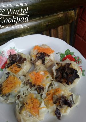 Foto resep Dimsum Jamur & Wortel