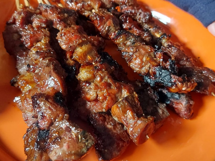 Resep: Sate Kambing Bumbu Kecap Menu Enak