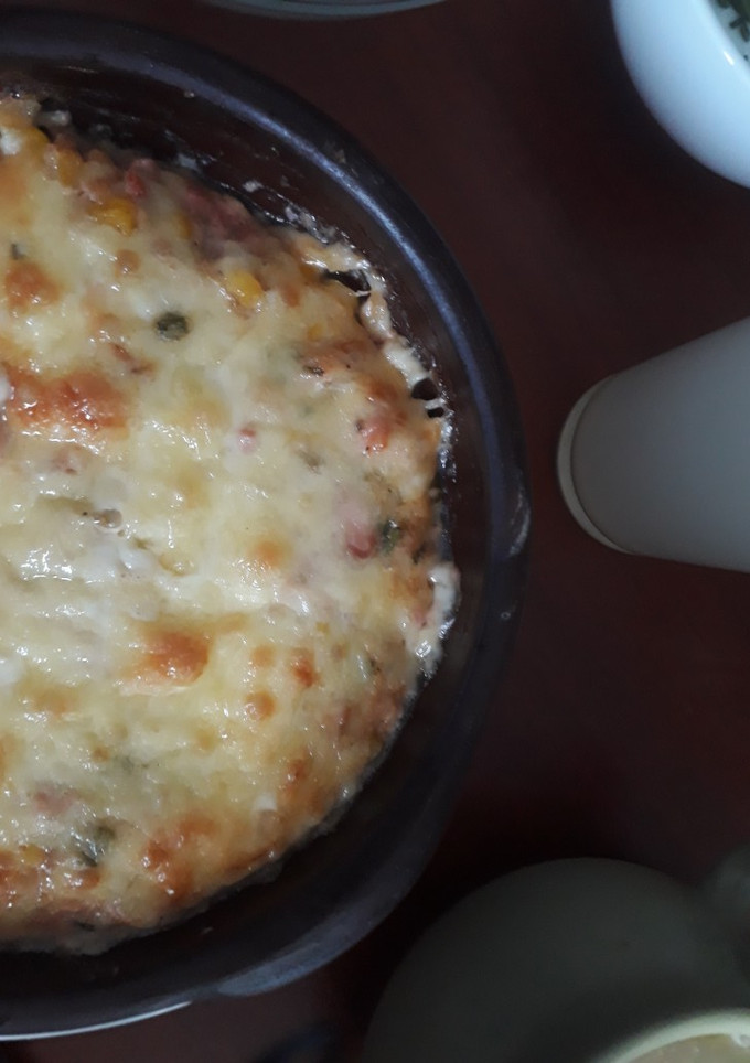 Una foto de Machas a la parmesana