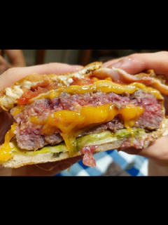 Una foto de Burger gochísima