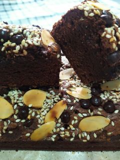 Foto resep Brownis panggang coklat moist