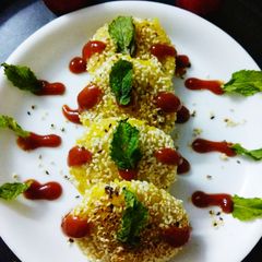 Poha Kebabs A picture of Poha Kebabs.