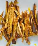 Khoai môn chiên bột điều