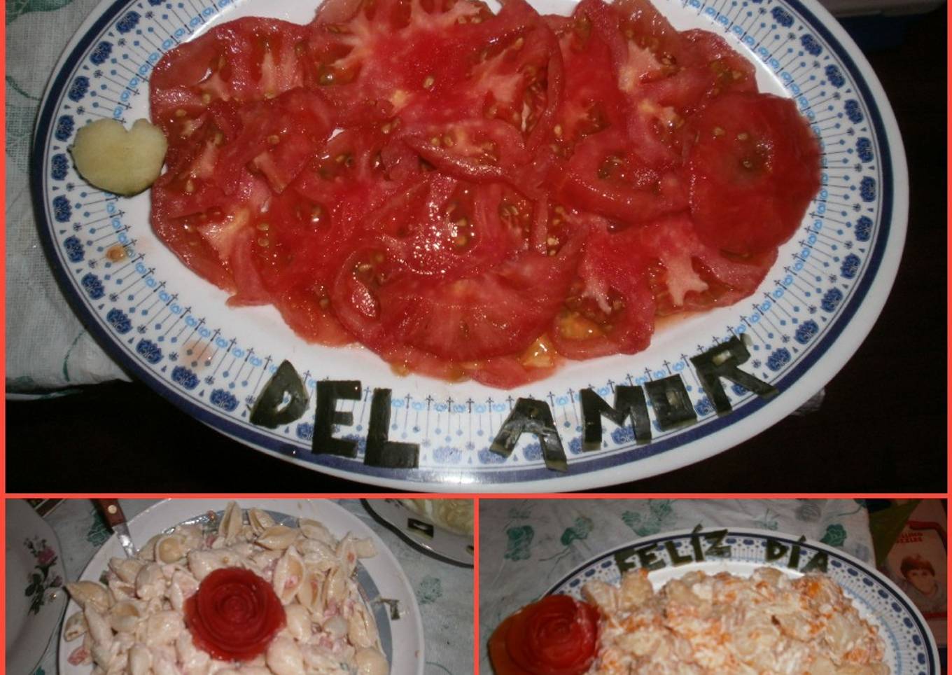 Comida veraniega con amor