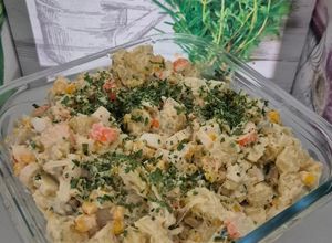 Une photo de Salade 🥗 de pommes de terre au surimi