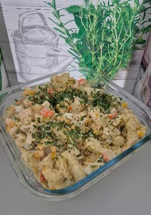 Une photo de Salade 🥗 de Pommes de Terre au Surimi