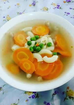 Foto resep Sup Macaroni Ceker