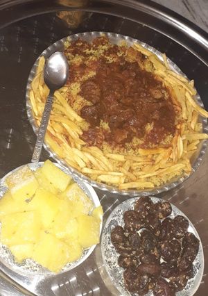 عکسی از دستور (مطبگ لحم) گوشت