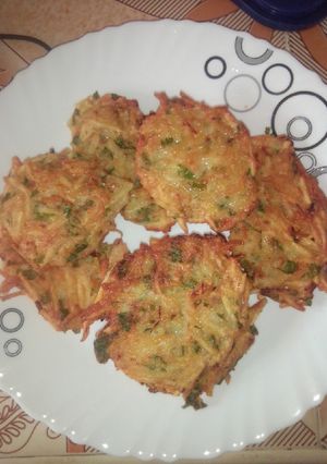A picture of Hash browns.
