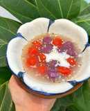 Chè Lũm Chũm 2 Màu (Chè Trôi Nước Không Nhân)