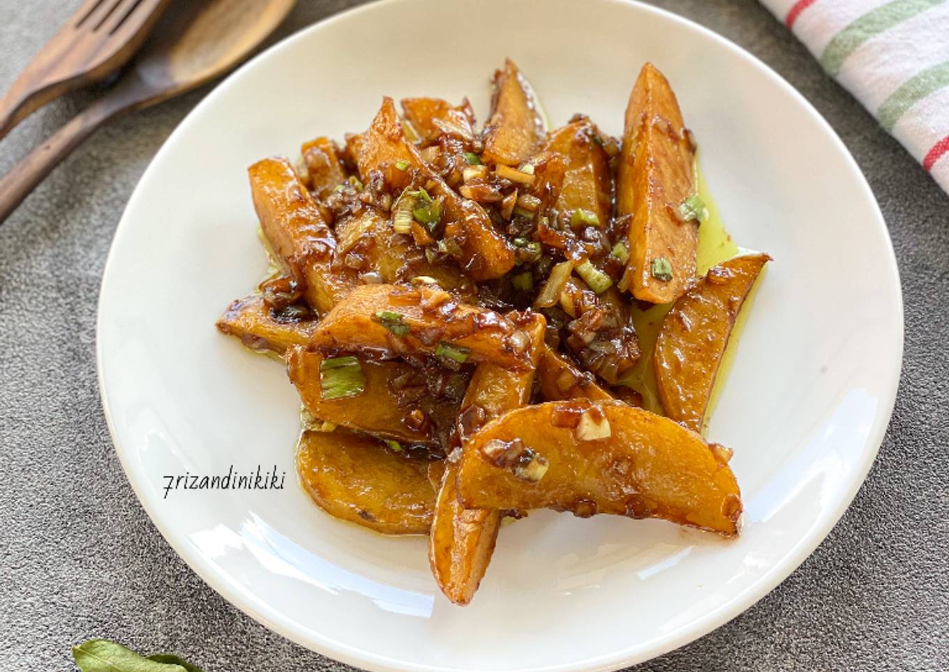 Kentang teriyaki