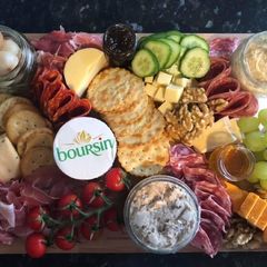 A picture of Charcuterie board.