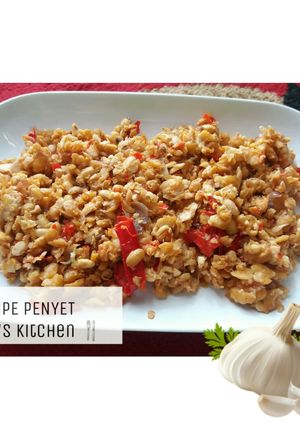 Foto resep Tempe penyet Kencur