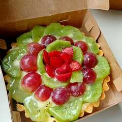 A picture of Pie Buah Kiwi Anggur.