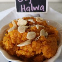 A picture of Carrot/ Gajar Halwa.