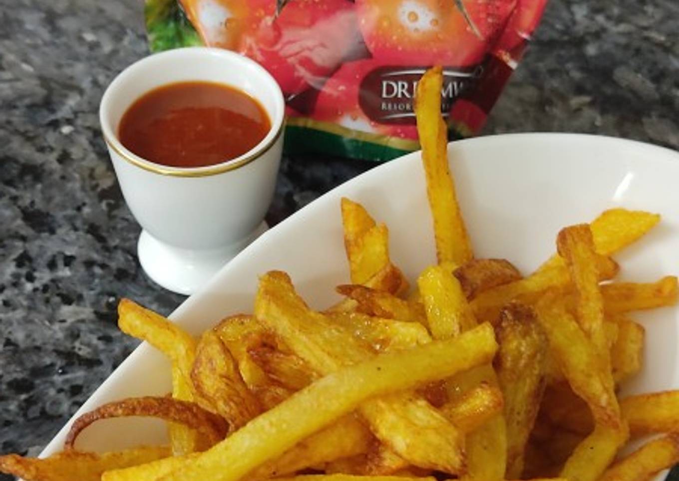 Crispy french fries
