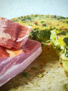 Una foto de 22/6📅🥓Tarta de puerro y PANCETA 🥓