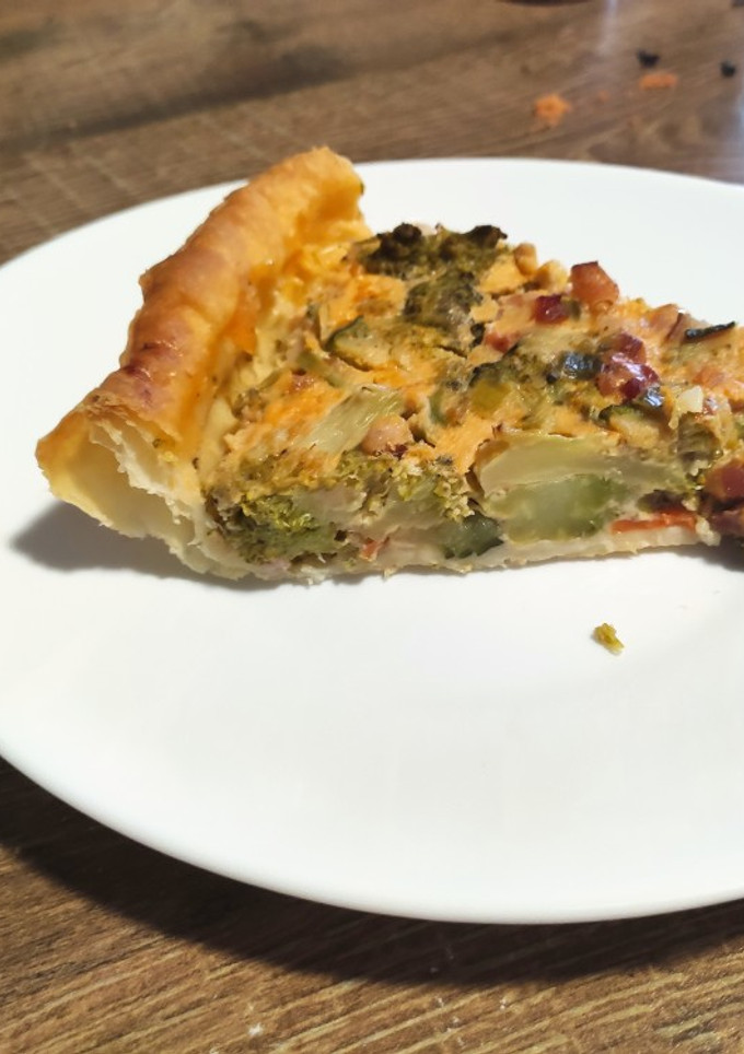 Una foto de Tarta de brócoli