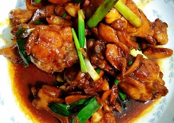 Ayam kecap ala anak kos