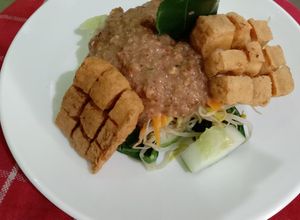 Foto resep 04. Pecel Sayur Malioboro Yogyakarta, Bumbu kacangnya Mantul