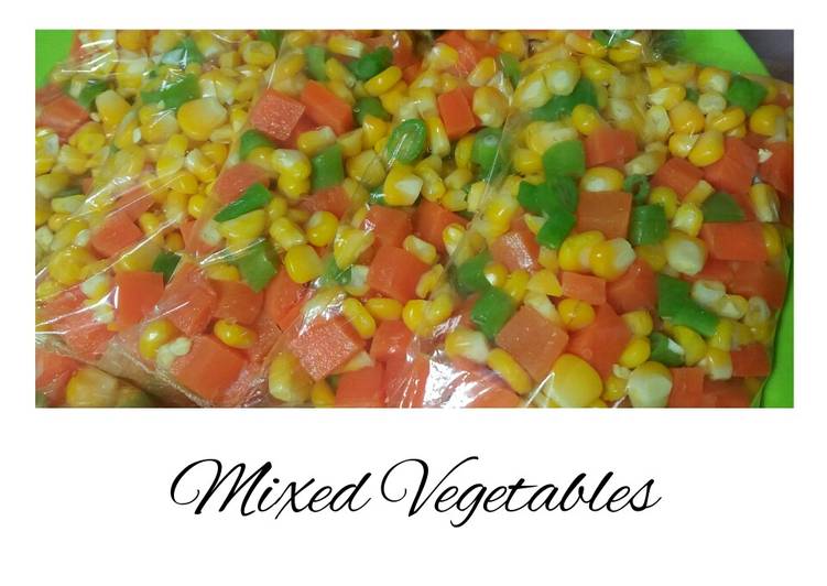 Mixed Vegetables simple