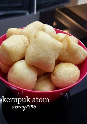 Foto resep Kerupuk atom tenggiri renyah n enak