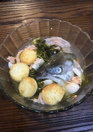 Foto resep Sop kepala ikan salmon