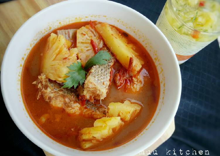 Resep Asam pedas kakap yang Bikin Ngiler