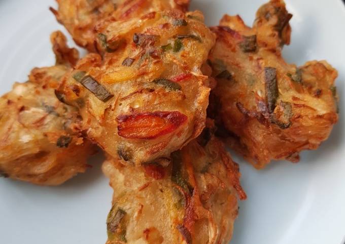 Langkah Mudah untuk Membuat Bakwan Sayur atau bala², Lezat