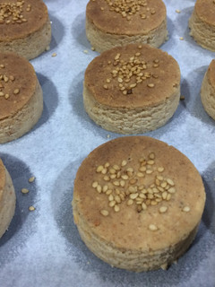 Una foto de Polvorones de canela