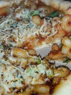 Foto resep Pizza Macaroni Bolognese