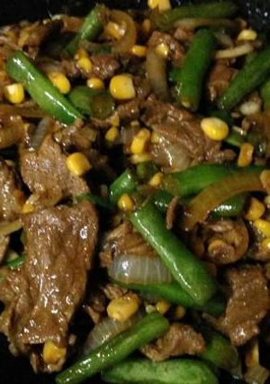 Foto resep Sapi Lada Hitam