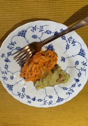 Una foto de Puré de zanahorias