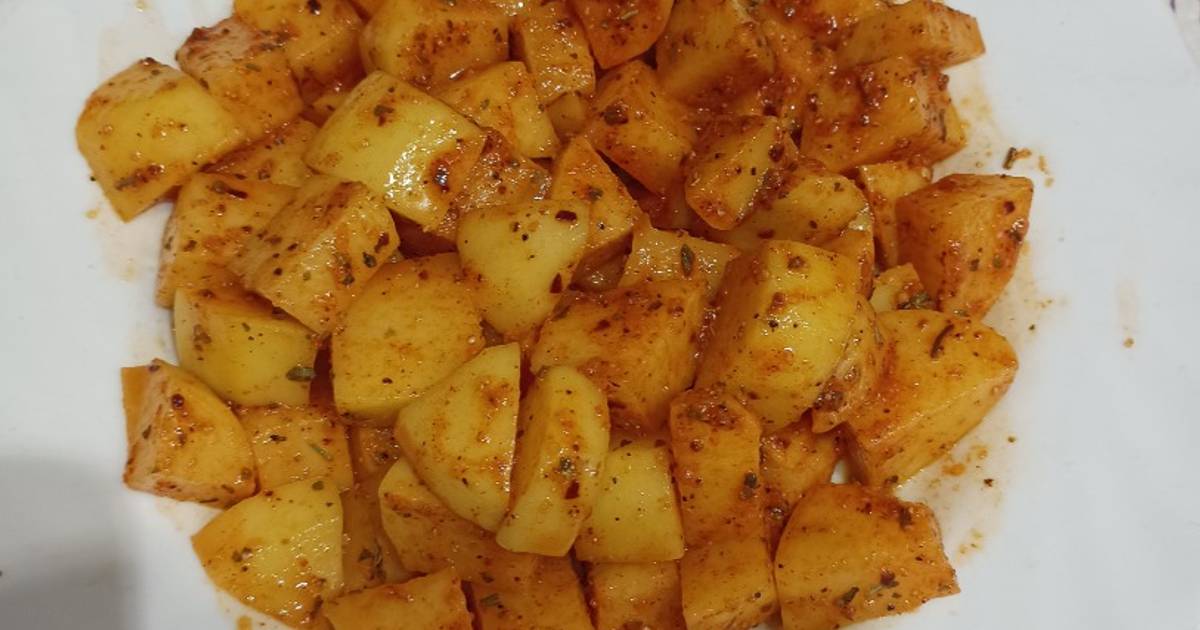 Patatas cocidas en microondas Receta de Encarni Garcia- Cookpad