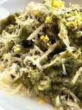 Spätzle di spinaci al limone “ burro, salvia e parmigiano “