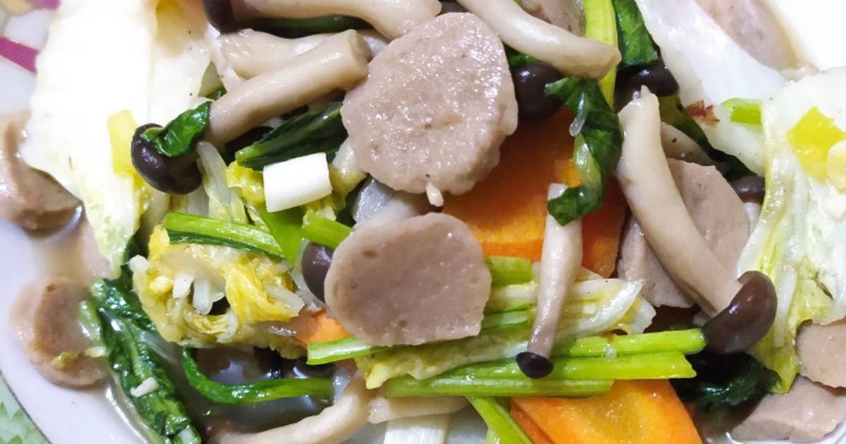 Resep Capcay jamur shimeji oleh Dewi Elya Cookpad