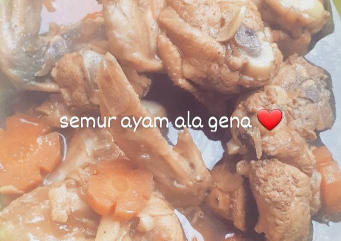 Semur ayam simple