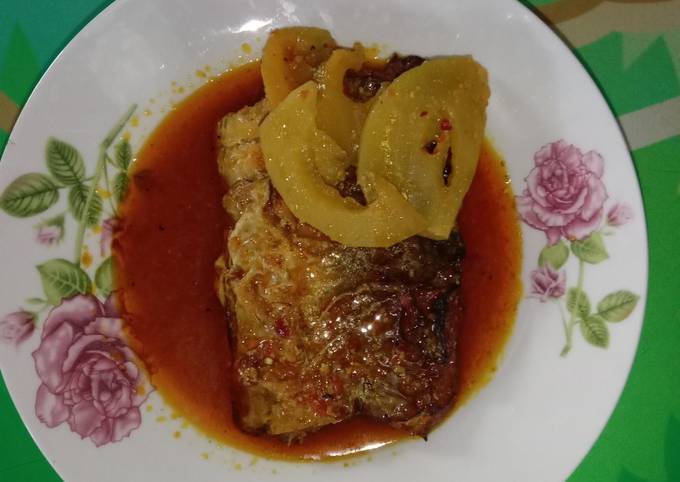 Asam Pedas ikan Malong salai🤤